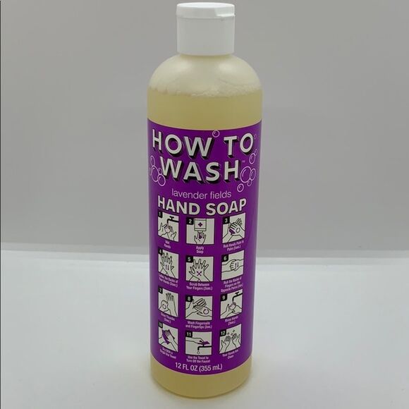 NWT How to Wash Lavender Hand Soao - Picture 3 of 4